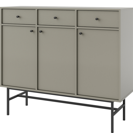 Komoda 827 3F 3S Eukaliptus TOKYO 3 Podstawowe