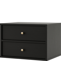 Szafka nocna 801 2S Czarny Grafit TOKYO 4 Podstawowe