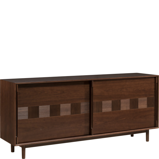 Komoda duża 2 drzwi przesuwne CAN.010.12 CANTIERO ORZECH Podstawowe