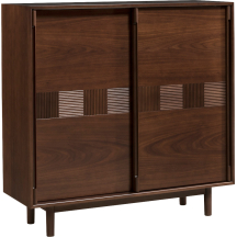 Komoda wysoka CAN.041.12 CANTIERO ORZECH Podstawowe