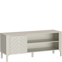 Szafka RTV MM-6 135 cm Cashmere MALUMI CASHMERE Podstawowe