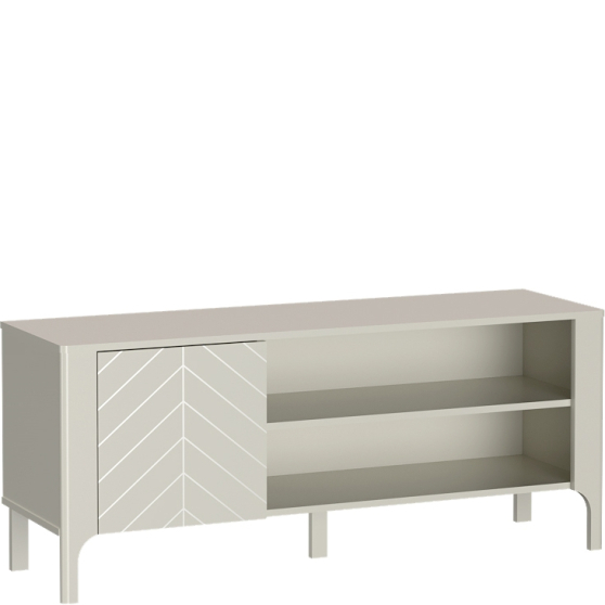 Szafka RTV MM-6 135 cm Cashmere MALUMI CASHMERE Podstawowe