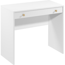 Białe biurko z szufladą B1 REL Podstawowe