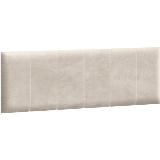 Zagłówek tapicerowany do półkotapczanu 140 tkanina velvet Riviera 21 REL Podstawowe