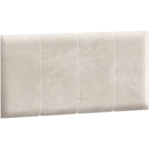 Zagłówek tapicerowany do półkotapczanu 90 tkanina velvet Riviera 21 REL Podstawowe