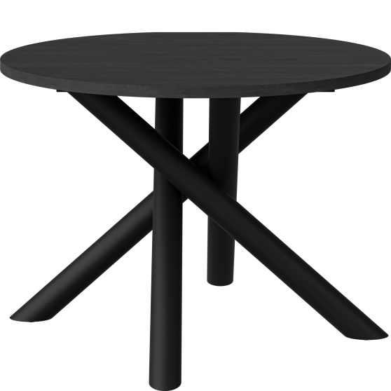 Stół 110 OSLO Jesion Portland Czarny Podstawowe (1)