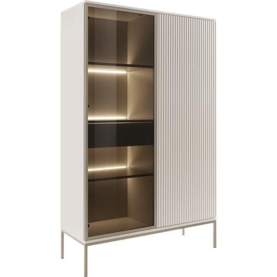 Witryna WTSZ104 z oświetleniem SENTO CASHMERE Podstawowe