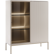 Kredens WT104 z oświetleniem SENTO CASHMERE Podstawowe