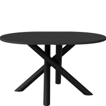 Stół 138x100 OSLO Jesion Portland Czarny Podstawowe (1)