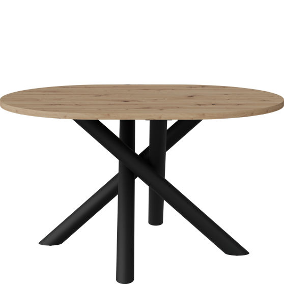 Stół 138x100 OSLO Dąb Artisan Podstawowe (1)