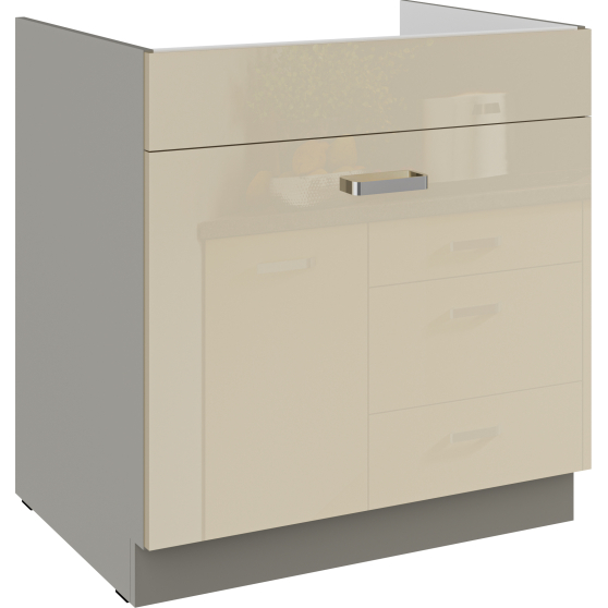 Szafka pod zlewozmywak 1 szuflada 80 ZL 1S KARMEN Podstawowe