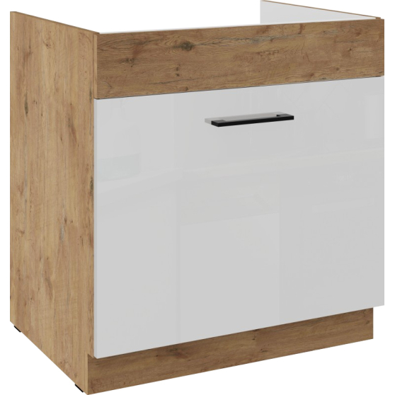 Szafka pod zlewozmywak 1 szuflada 80 ZL 1S VIGO BIAŁY POŁYSK Podstawowe