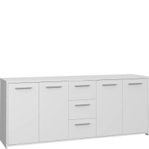 Komoda duża 180 cm FINPILVI01-120 Biały PILVI Podstawowe