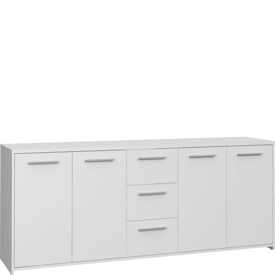 Komoda duża 180 cm FINPILVI01-120 Biały PILVI Podstawowe