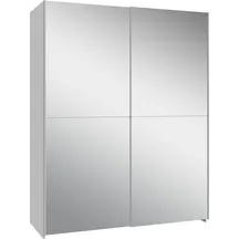 Szafa przesuwna z dużym lustrem 150 cm SHMS72235-120 Biały SCHACH&MATT Podstawowe