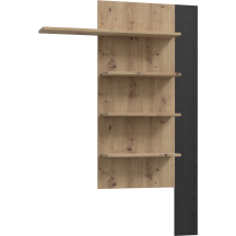 Regał wiszący BTHB01-Q195 Dąb Mauvella / Dąb Cabezone BREATHTAKER Podstawowe