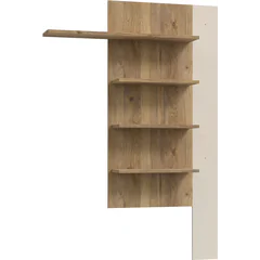Regał wiszący BTHB01-M821 Dąb Mauvella / Piaskowy BREATHTAKER Podstawowe