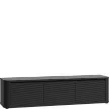 Szafka RTV mała BTHTH131-Q196 Dąb Cabezone / Dąb Czarny BREATHTAKER Podstawowe