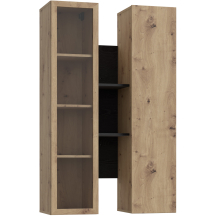 Witryna wisząca BTHVH331-M703 Dąb Mauvella / Dąb Cabezone BREATHTAKER Podstawowe