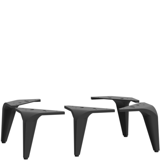 Nogi do mebli Czarny BTHZ51ST-904 BREATHTAKER Podstawowe