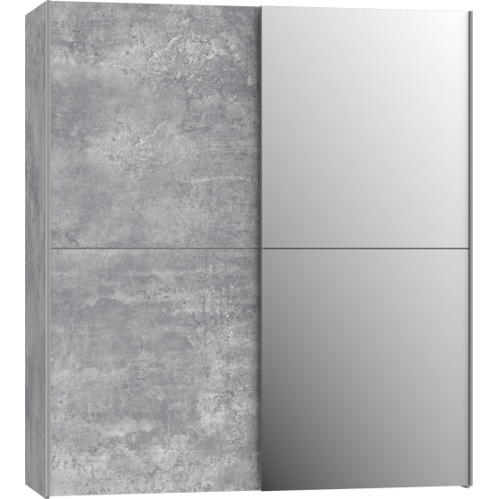 Szafa przesuwna KAIKAIS z lustrem 170 cm KAIS82241-U39 Podstawowe