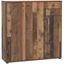 Komoda wysoka 110 cm T2KK10-H51 Old-Wood Vintage NET106 Podstawowe