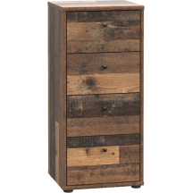 Komoda 40 cm z szufladami T2KK211-H51 Old-Wood Vintage NET106 Podstawowe