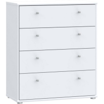 Komoda z szufladami T2KK212-120 Biały NET106 Podstawowe