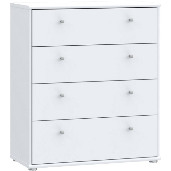 Komoda z szufladami T2KK212-120 Biały NET106 Podstawowe