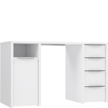 Biurko z szufladami i szafką CLPB251-120 NET106 Podstawowe