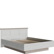 Łóżko 160 x 200 z pojemnikiem i podnoszonym stelażem TIQL4162-L18 ILOPPA Podstawowe