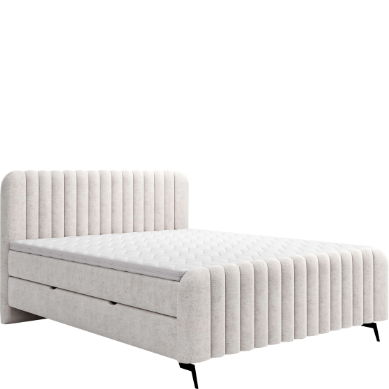 Łóżko kontynentalne SALVA 140 x 200 z pojemnikiem Podstawowe