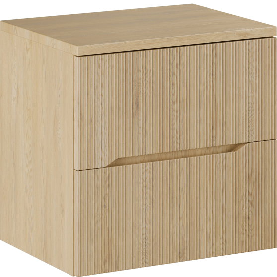 Szafka łazienkowa wisząca z blatem 60 cm NORDIC CREMONA Podstawowe