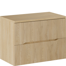 Szafka łazienkowa wisząca z blatem 80 cm NORDIC CREMONA Podstawowe