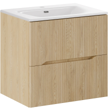 Szafka łazienkowa wisząca z umywalką 60 cm NORDIC CREMONA Podstawowe