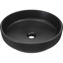 Umywalka ceramiczna RIVER 1 BLACK MATT 40 cm Podstawowe