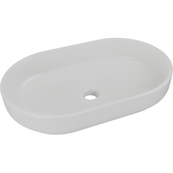 Umywalka ceramiczna RIVER 2D1S CONCRETE GREY MATT 55 cm Podstawowe