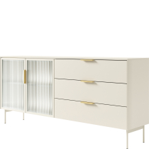 Komoda kaszmir z szufladami i oświetleniem LUMI Podstawowe