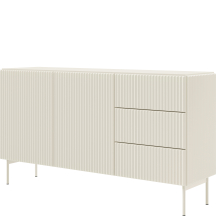 Komoda 147 cm 2-drzwiowa z szufladami kolor kaszmir MUTI KASZMIR Podstawowe