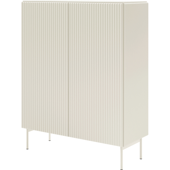 Komoda wysoka 2-drzwiowa kolor kaszmir MUTI KASZMIR Podstawowe