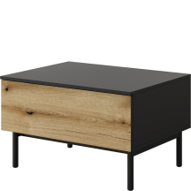 Stolik do salonu z szufladą Dąb Evoke LANG Podstawowe