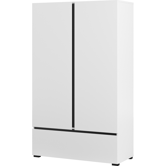 Bieliźniarka TYP-38 Niska szafa 2-drzwiowa CROSS S Podstawowe (1)