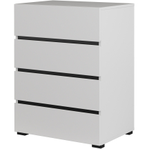 Komoda wysoka 4 szuflady TYP-27 CROSS Podstawowe (1)