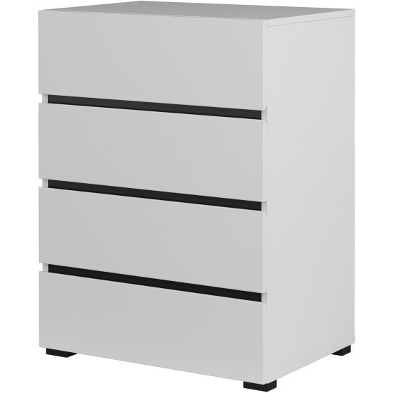 Komoda wysoka 4 szuflady TYP-27 CROSS Podstawowe (1)