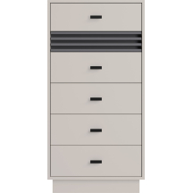 Komoda do sypialni z szufladami AL18 Kaszmir ALLMO SYPIALNIA KASZMIR Podstawowe