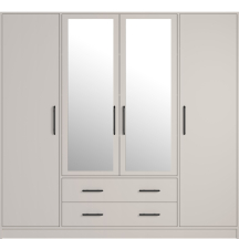 Szafa 4D Kaszmir z lustrem SRL1 SMART Podstawowe