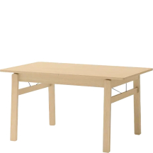 Stół prostokątny rozkładany PLOT PT-01 Dąb Jasny PLOT Podstawowe