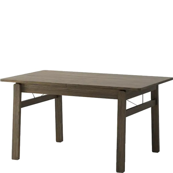 Stół prostokątny rozkładany PLOT PT-01 Dąb Ciemny PLOT Podstawowe