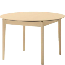 Stół okrągły rozkładany PLOT PT-04 Dąb Jasny PLOT Podstawowe