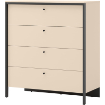 Komoda z szufladami EN-03 Beż ENNA Podstawowe